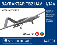 Bayraktar TB2 UAV 1/144