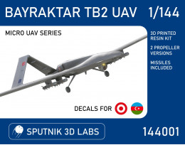 Bayraktar TB2 UAV 1/144