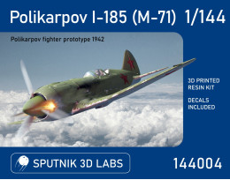 Polikarpov I-185 (M-71) Fighter Prototype 1/144 