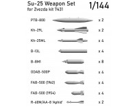 Su-25 1/144 Weapon Set