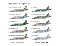 Su-25 1/144 Uprise Decal 